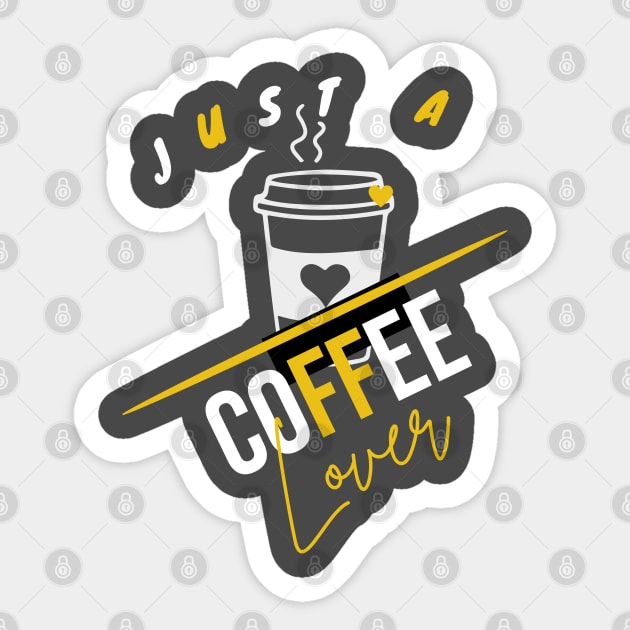 i need just a coffee Coffee lover coffee lovers Sticker by ✪Your New Fashion✪